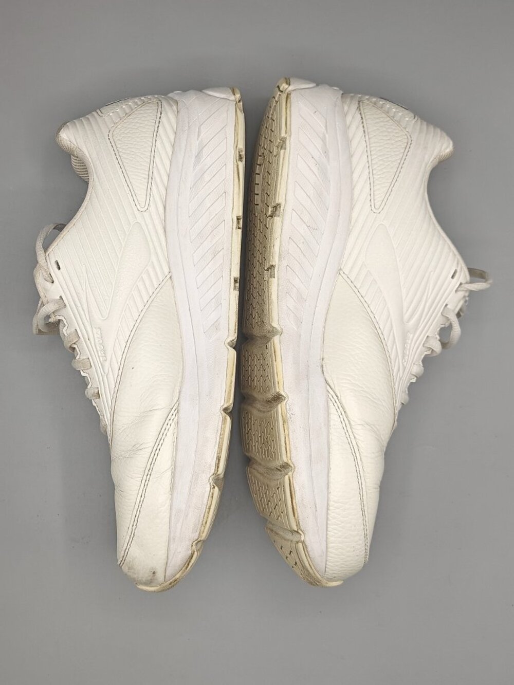 Brooks Addiction Walker 2 White Men’s Size 10.5 D Leather Shoes 110318-1D-142 - Picture 7 of 12